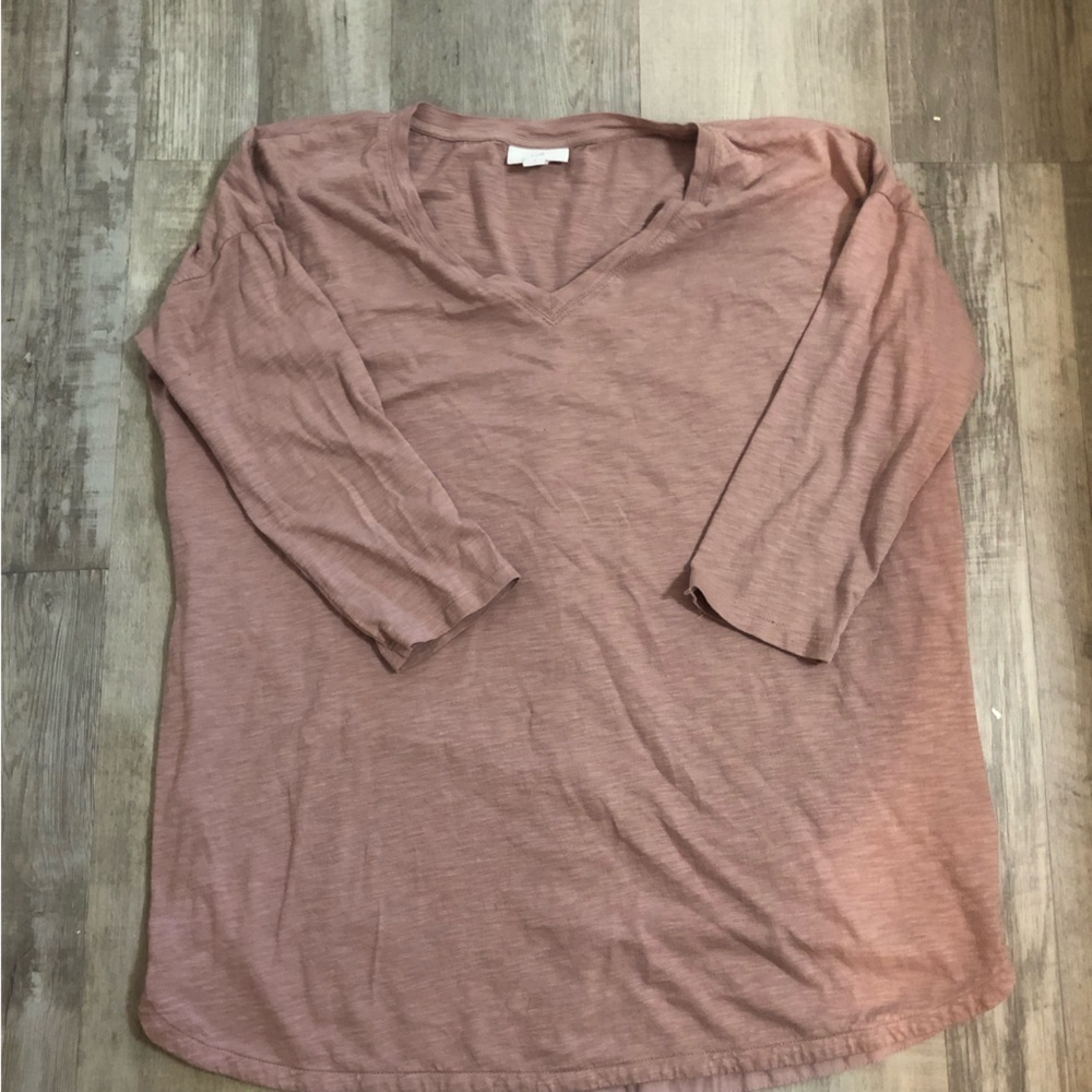 J Jill size small dusty pink shirt